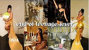 GOLDEN 20TH BIRTHDAY| prep + photoshoot + private section + huge suprises + Nights in NYC ft:Dossier