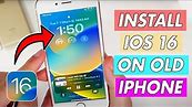 How to Update iOS 12 to 16 | Install iOS 16 on iPhone 6, 6s & 7
