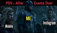 POV: After Exams Over... Meme
