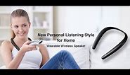 JVC SP-A7WT: An All-New Listening Style - Over Your Shoulders!