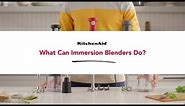 What Can Immersion Blenders Do?