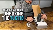 What's In The Box?! Unboxing and reviewing the NEW Motorola TLK110 Wave Two-Way Radio!