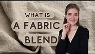 WHAT IS A FABRIC BLEND? #polycotton #textiles | S2:E13 | Fibers & Fabrics | Beate Myburgh