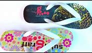How to print / personalize / sublimate on Rubber Slippers / Flip Flops