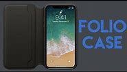 iPhone X Folio Case Review