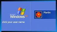 Windows XP Login Evolution (+ Betas)