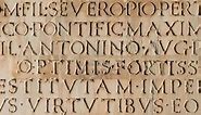 The Latin Roman Alphabet