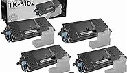 LD Products Toner Cartridge Compatible with Replacement for Kyocera FS-2100DN TK-3102 (Black, 5-Multipack) Compatible with FS-2100DN M3040idn M3540idn