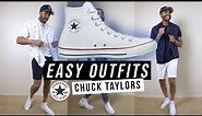 How to Style Chuck Taylor All Stars High Top White