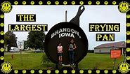 The Worlds Largest Frying Pan - Brandon, Iowa