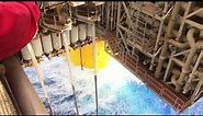 Shell's offshore oil rig Auger world’s first tension leg platform operating in the US Gulf of Mexico