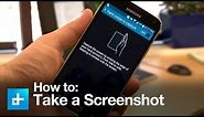 How to take a screenshot with Samsung Galaxy Android smartphones
