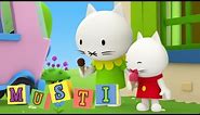 🐰 Musti English 🐰 S1E29 🍦 Ice-Cream For Everyone 🍦 Cartoon for Kids HD
