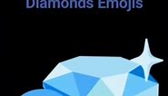 Diamonds Emoji #emoji #diamond