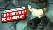 Metal Gear Solid 2: Substance - 18 Minutes of PC Gameplay