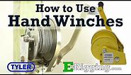 How to Use Tyler Tool Hand Winches