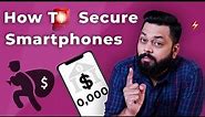 How to Secure Your Android Smartphone ⚡ 5 *MUST KNOW* Security Steps...