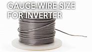 What Gauge Wire for 400, 1000, 1500, 2500, 2000 watt Inverter? - WalkingSolar