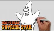 How to Draw Patrick Star- Spongebob Squarepants_ Video Lesson