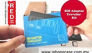 Uniq Sim Adaptor Traveller Kit Nano to Micro Sim Micro to Sim