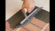 How to Install a SunTouch Electric Floor Heating Mat