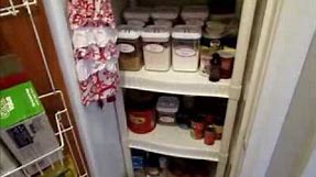 How to Turn a Coat Closet Into A Pantry | Pantry Organization for Small Space