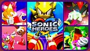 Sonic Heroes-All Team Blast Animations