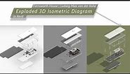 How to Make Exploded 3D Isometric Diagram in Revit