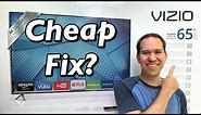 I got a broken 65” 4K TV - How I repaired a Vizio M65-C1 (tv won’t turn on)