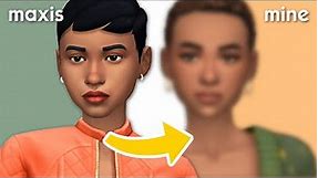 TURNING THE EA STARTER SIMS INTO MY SIMS ✨ | Sims 4 CC CAS