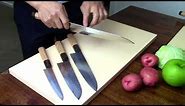 Yoshihiro VG-10 46 Layers Hammered Damascus Knife Series