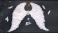 Easy Angel wings making/DIY Christmas Angel Wings from card board ||Christmas Decorations ideas