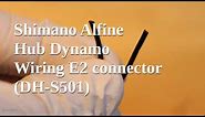 Shimano Alfine Hub Dynamo Connector Wiring (DH-S501)