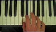 How To Play a Dsus4 Chord on Piano