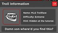Find The Trollfaces Rememed - How to get MLG Trollface