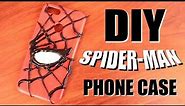DIY: How to Make Spiderman Phone Case