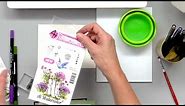How to Use Watercolor Stamps the Art Impressions Way