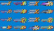 Mega Man X / Rockman X - All Title Screens