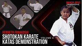 Kenneth Funakoshi - Shotokan Karate (Vol 4) - Katas Demonstration | BlackBelt Magazine