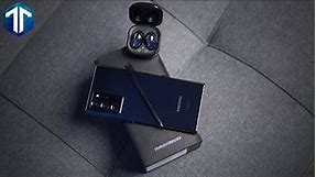 Samsung Galaxy Note 20 Ultra (Mystic Black) Unboxing! Mystic White Comparison