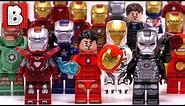 Every Lego Iron Man Minifigure Ever Made!!! 2017 + Silver Centurion! | Collection Review