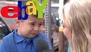 "Reporter Makes Kid Cry" is now eBay commercial!