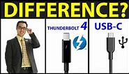 Thunderbolt 4 vs USB Type C (What's the Difference?)