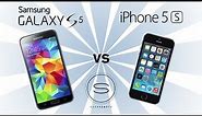 Samsung Galaxy S5 vs iPhone 5s