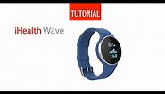 How to unpack and first use the connected bracelet iHealth Wave
