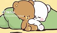 Out of reach 💦 #animation #milkandmocha #milkmocha #milkmochabear #bears #fypシ #fyp #fypage #mochaandmilkbears #cuteanimation