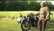 WW2 German Army BMW R71 Motorcycle