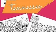 Free Tennessee Coloring Pages — Stevie Doodles