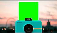 polaroid Green Screen Effect / Camera Green Screen Animation / Taking picture green Screen Effect