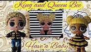 LOL Surprise Queen Bee and King Bee Meet Baby | Baby Nursery | LOL Queen Bee Episode 1